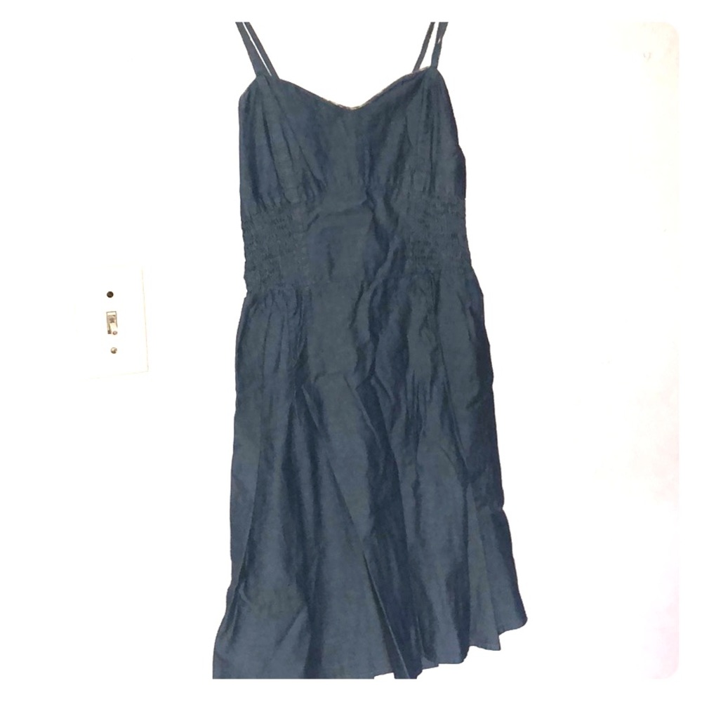 Denim colored dress